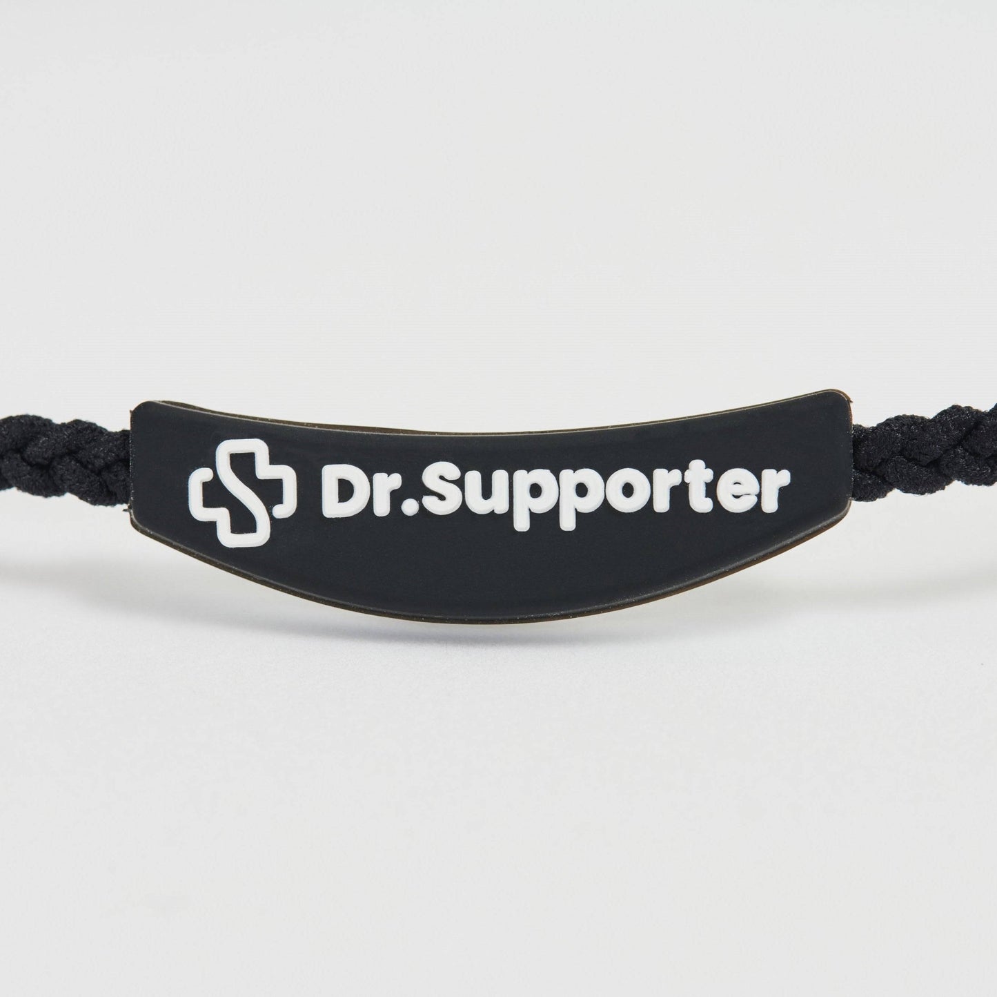 Dr.Supporter リカバリーカラーバンド (シリコンチャーム)画像BLACK