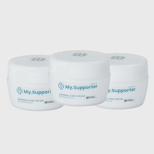 イフミック ミネラルケアクリーム My.Supporterミネラルケアクリームの魅力| 温泉由来のミネラル