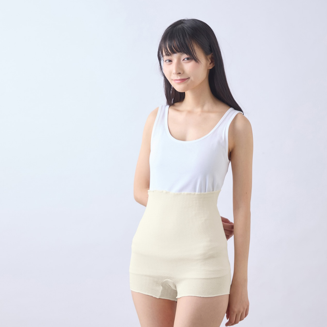 ふわすべシルクコットン腹巻パンツ | IFMC.(イフミック)加工