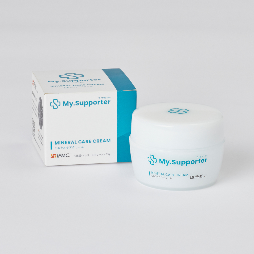 ドクターサポーター&ミネラルケアクリーム 4点セット My.Supporter ミネラルケアクリーム| 温泉由来のミネラル「IFMC